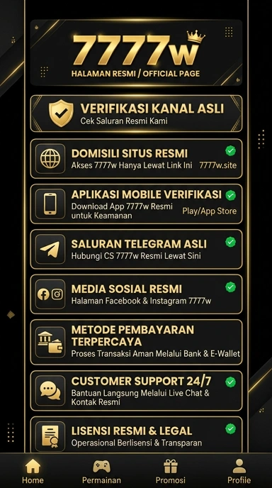 Kanal Resmi Download APK 7777w untuk Pengguna Android