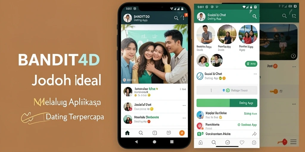 Antarmuka BANDIT4D yang menarik dan mudah digunakan untuk mencari jodoh.
