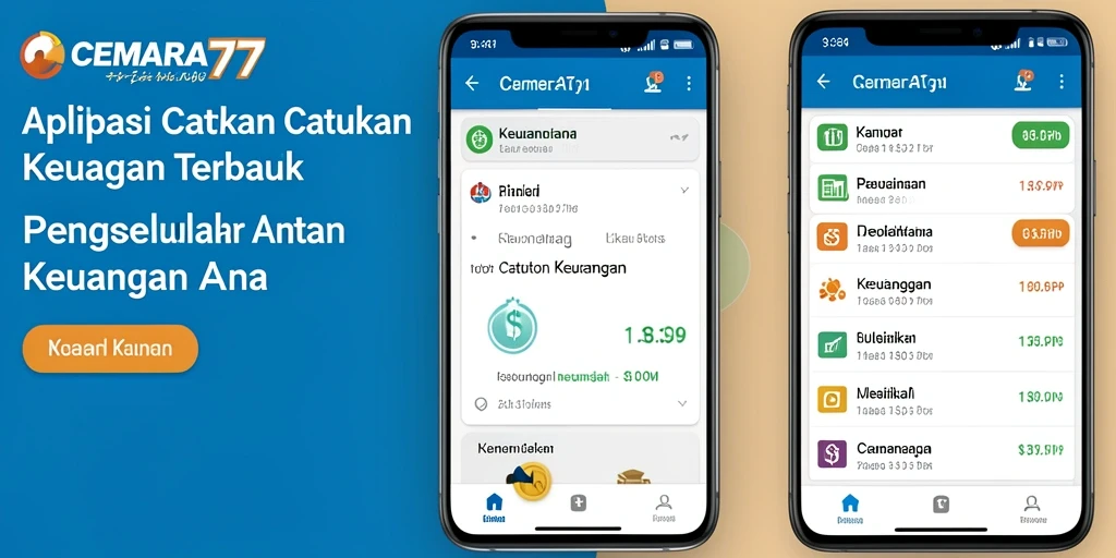 Tampilan antarmuka CEMARA77 yang rapi dan fungsional.