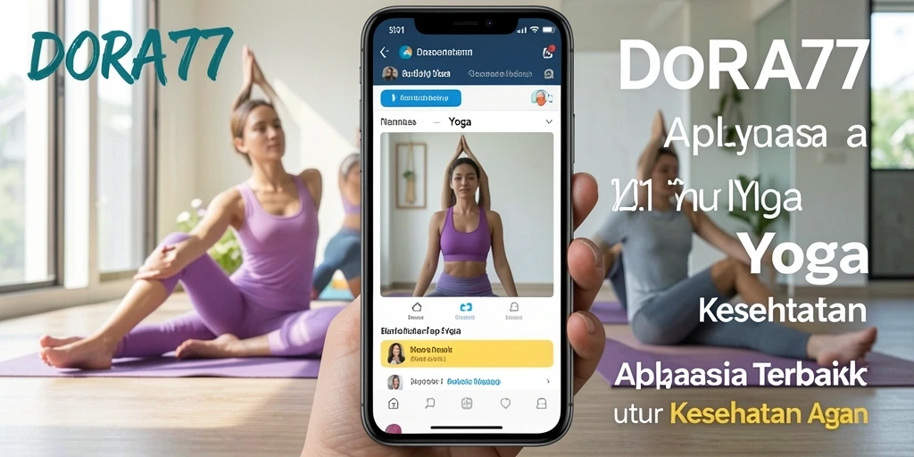 Antarmuka DORA77 yang intuitif untuk latihan Yoga.